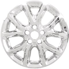 17" JEEP CHEROKEE CHROME wheel skin set (Fits 14-18)