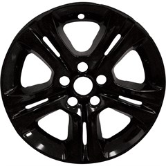 WHEELSKIN SET, DODGE CHARGER SXT, 17" GLOSS BLACK (FITS 2005-2024)