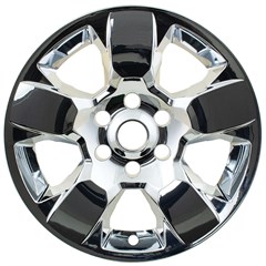 18", DODGE RAM 1500 BIG HORN, CHROME WHEELSKIN SET (FITS 2019-2024)