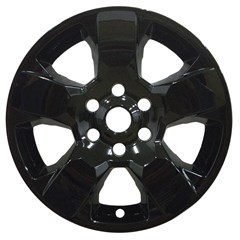 18", DODGE RAM 1500 BIG HORN, GLOSS BLACK WHEELSKIN SET