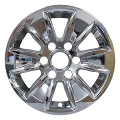 WHEELSKIN SET CHEVROLET SILVERADO1500/GMC SIERRA 1500LT 17" CHROME