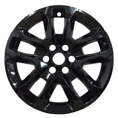 18' CHEVROLET TRAVERSE GLOSS BLACK wheel skin set (Fits 19-23)