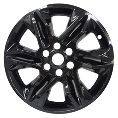 18" CHEVROLET BLAZER GLOSS BLACK WHEEL SKIN SET (Fits 19-22)