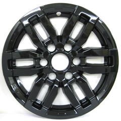 WHEEL SKIN SET 17" CHEVROLET COLORADO LT GLOSS BLACK 23-24