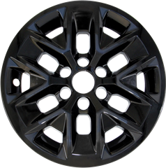 WHEEL SKIN SET 16" NISSAN FRONTIER GLOSS BLACK 2024