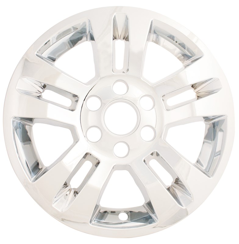 18 Chevrolet Silverado Tahoe Suburban Chrome Wheel Skin Set Fits 14